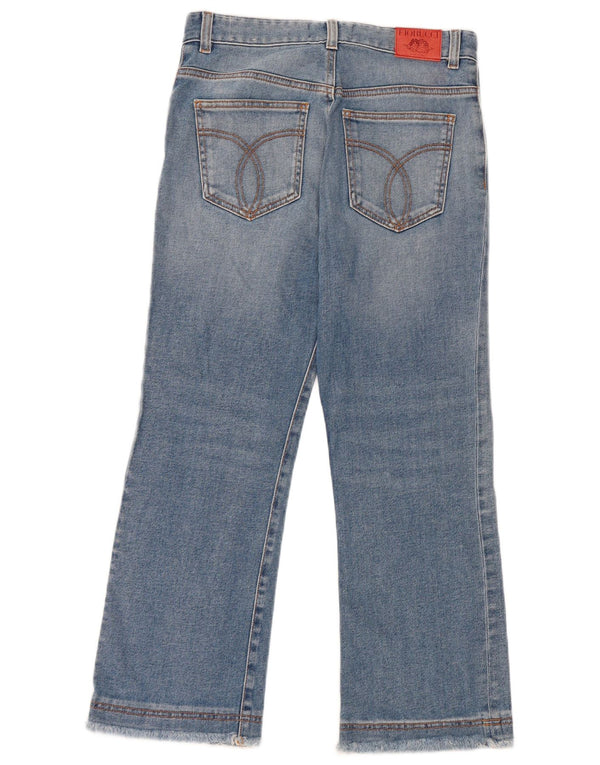 Женские укороченные джинсы Fiorucci Bootcut W27 L24, синие, хлопок