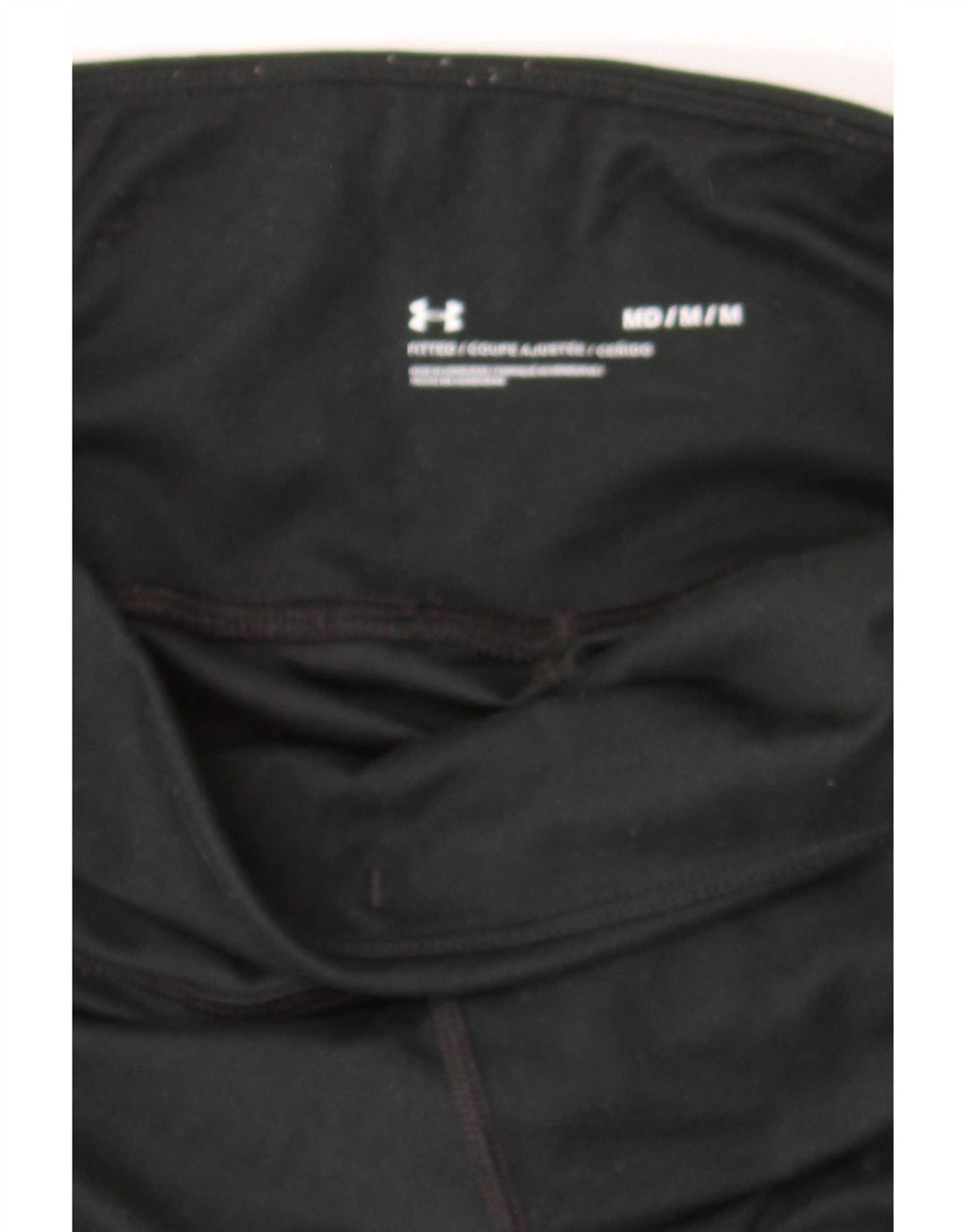 Женские облегающие леггинсы Under Armour UK 12, средний черный полиэстер