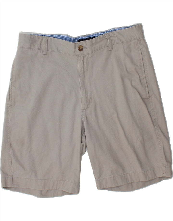 CHAPS Mens Chino Shorts W32 Medium Grey Cotton Vintage Chaps and Second-Hand Chaps from Messina Hembry 