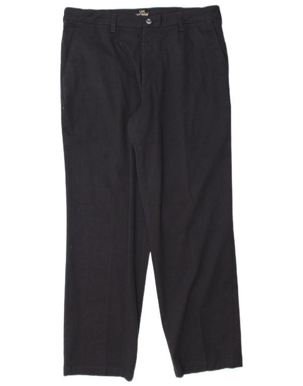 Мужские прямые брюки-чиносы LEE W34 L30, темно-синие, хлопок