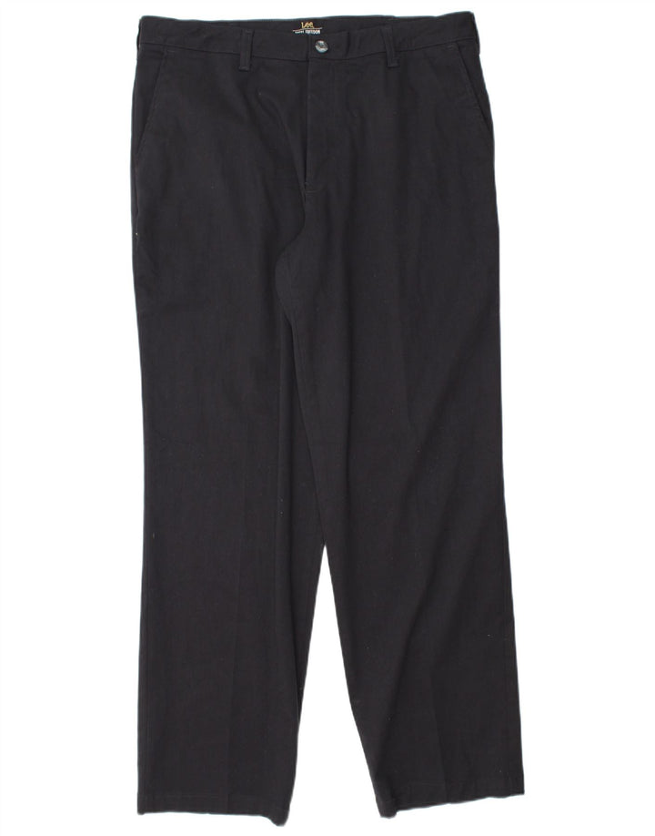 Мужские прямые брюки-чиносы LEE W34 L30, темно-синие, хлопок