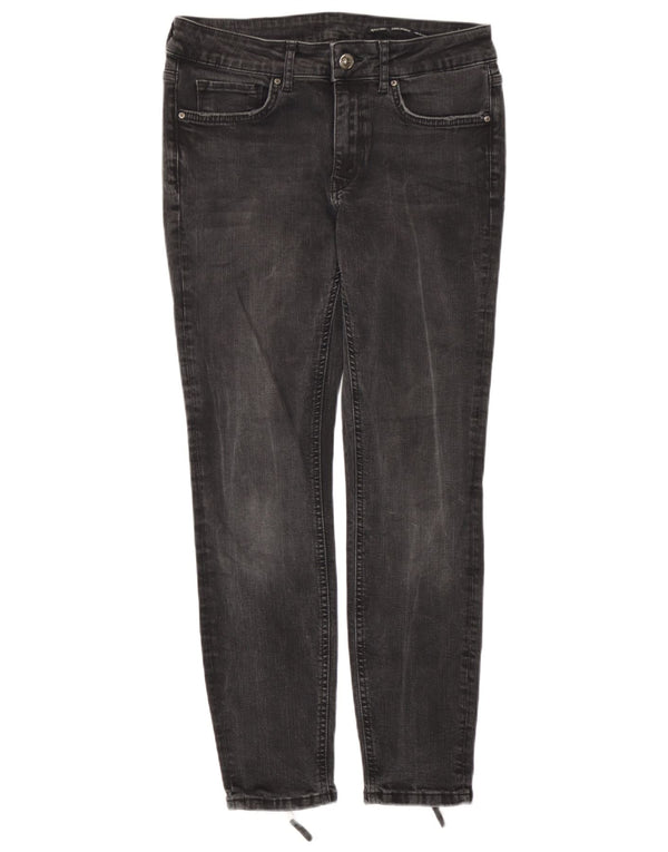 Женские джинсы скинни Zara EU 40 Medium W30 L26 Серый хлопок