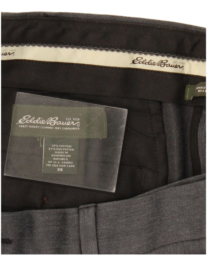 Мужские брюки чинос Eddie Bauer W36 L31 серые классические