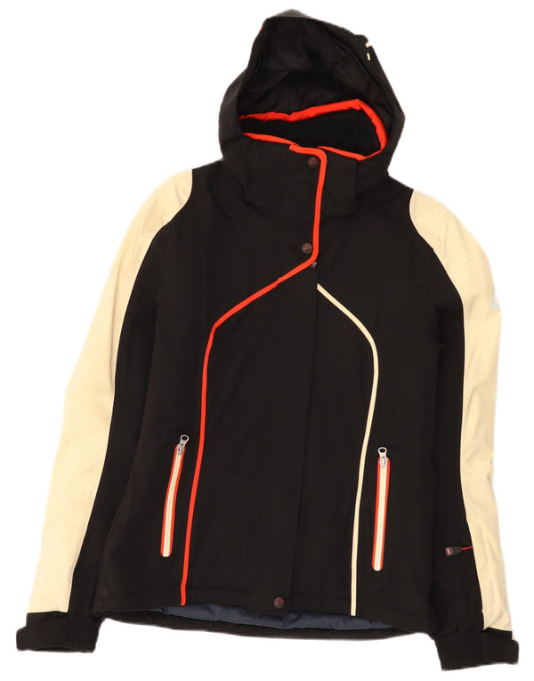 Женская лыжная куртка On the Edge с капюшоном IT 44 Medium Black Colorblock