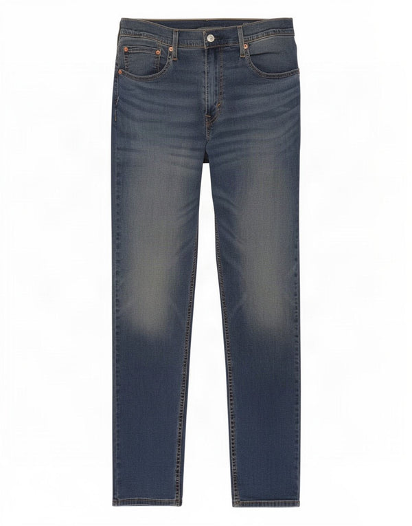 Мужские зауженные джинсы Levi's 512 W33 L34 синие, хлопок