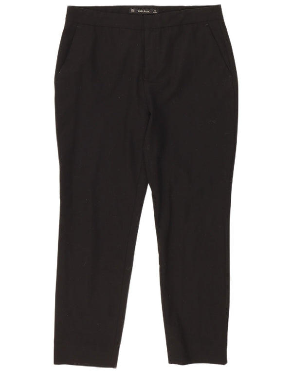 Женские брюки узкого кроя Zara EU 38, маленькие W28 L26, черные