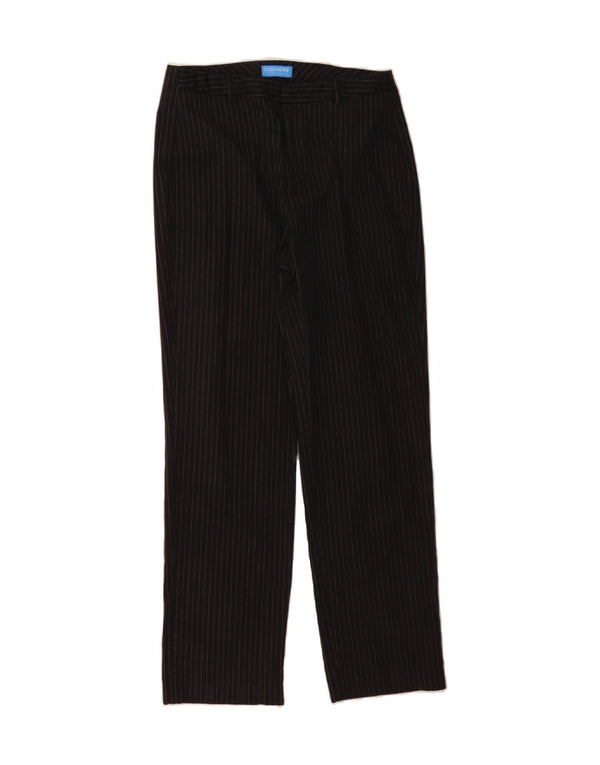 DOCKERS Womens Favorite Fit Casual Trousers US 8 Medium W39 L28 Black