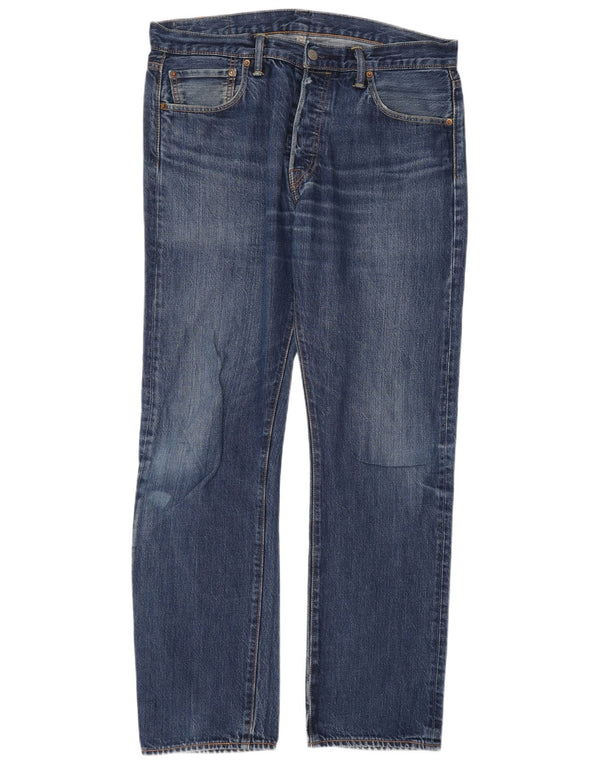 Мужские прямые джинсы Levi's 501 W34 L32 синие