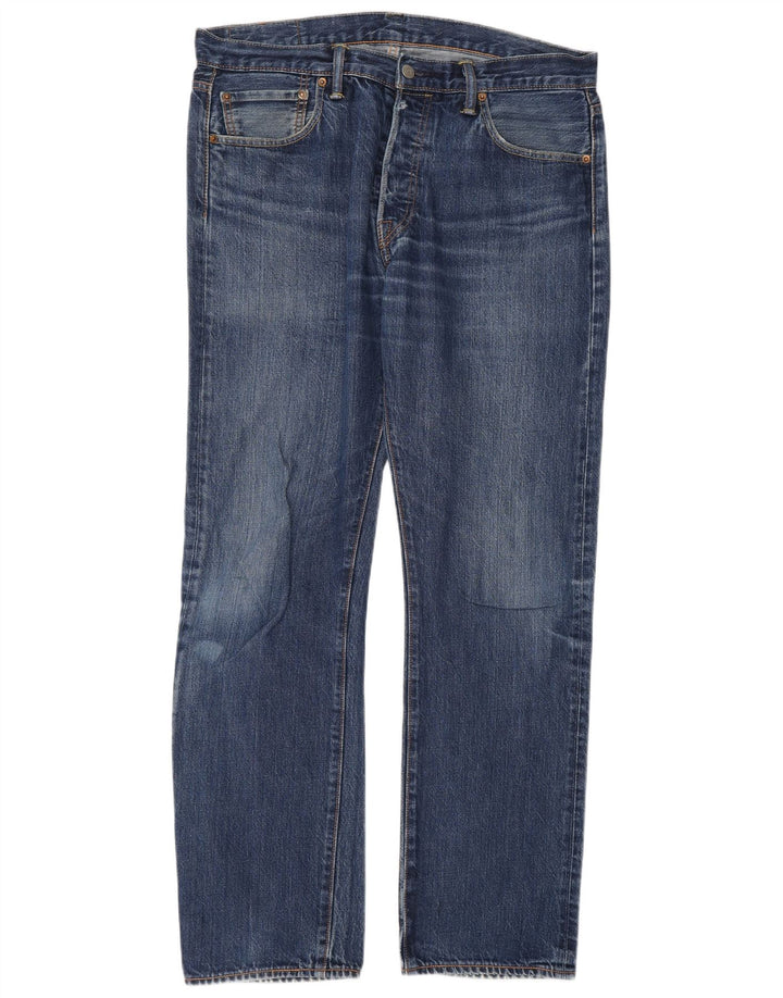 Мужские прямые джинсы Levi's 501 W34 L32 синие