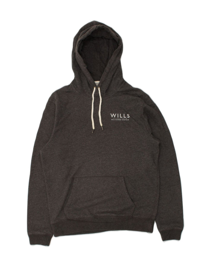 JACK WILLS Mens Hoodie Jumper Small Grey Cotton | Vintage Jack Wills | Thrift | Second-Hand Jack Wills | Used Clothing | Messina Hembry 