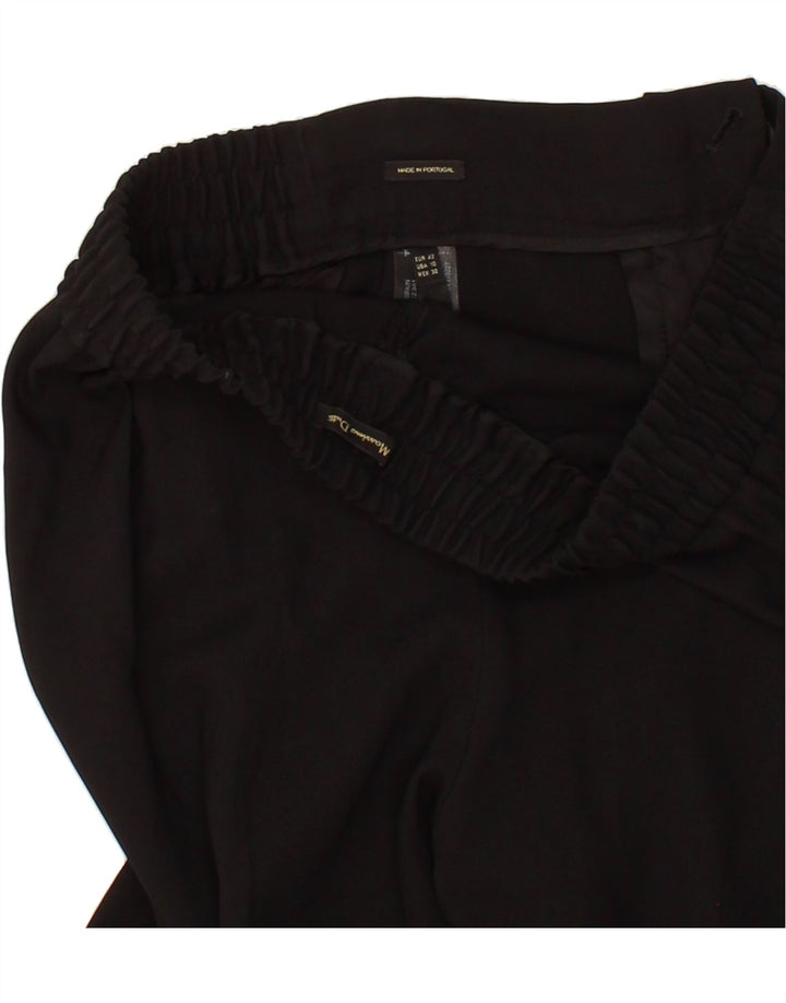 MASSIMO DUTTI Womens Pegged Suit Trousers EU 42 Large W32 L28 Black Vintage Massimo Dutti and Second-Hand Massimo Dutti from Messina Hembry 