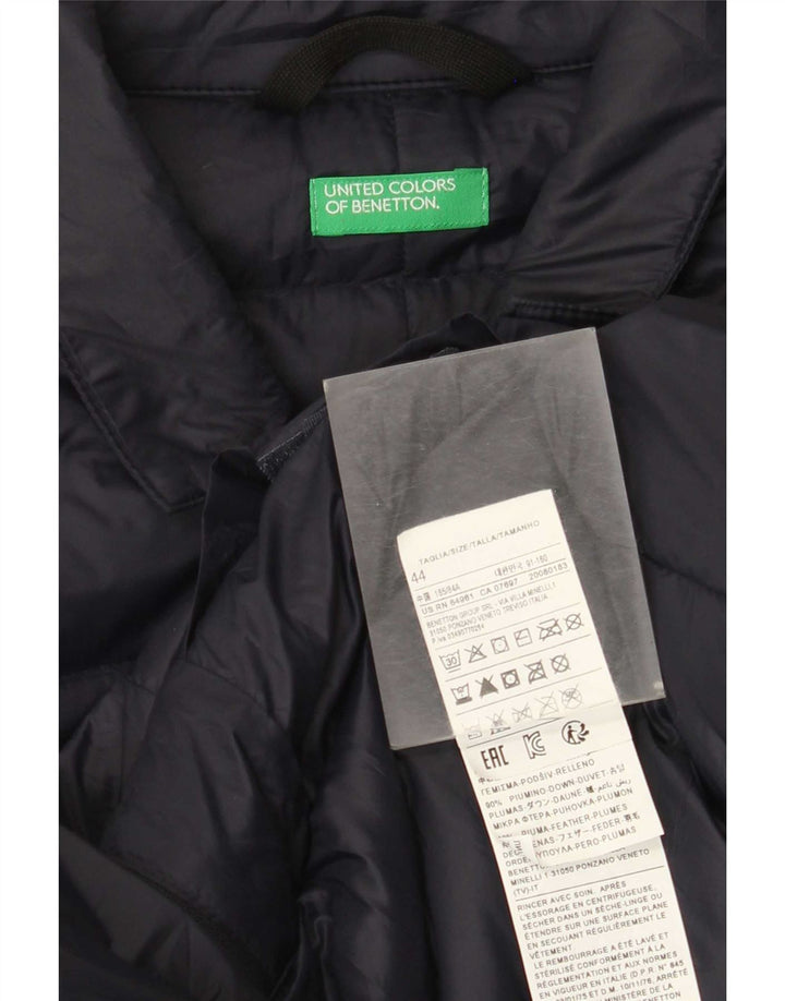 Мужская стеганая куртка Benetton IT 44 XS Темно-синий Полиамид