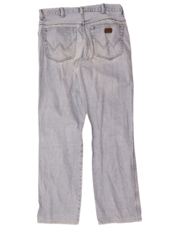Мужские прямые джинсы Wrangler Monterey W34 L31, синий хлопок