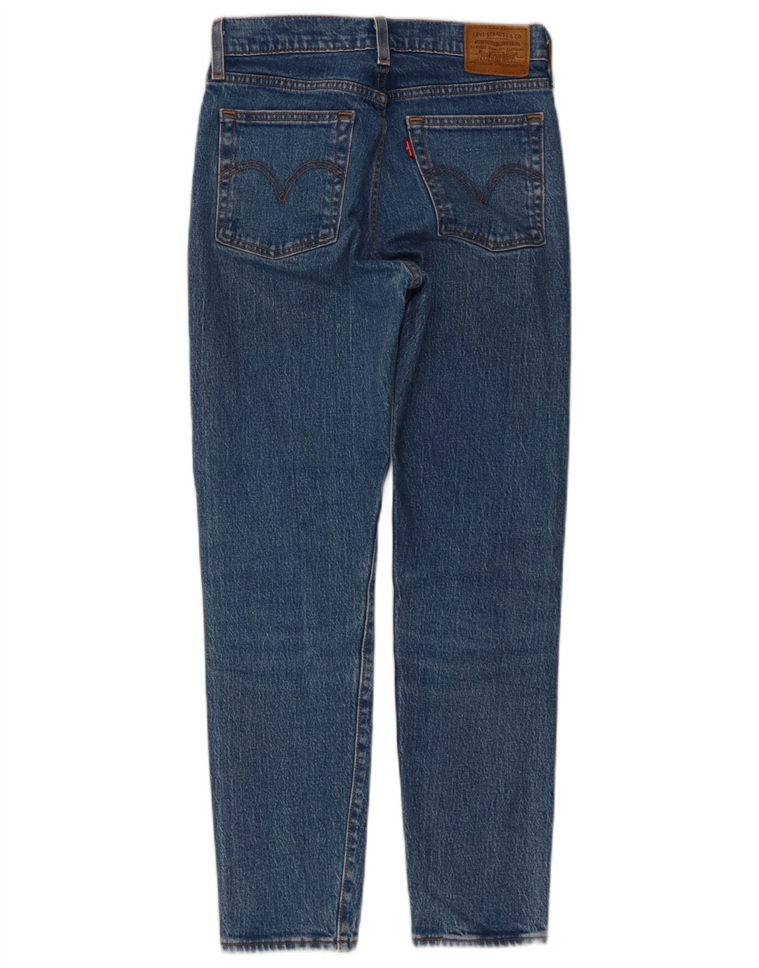 Женские прямые джинсы Levi's на танкетке W25 L27, синий хлопок