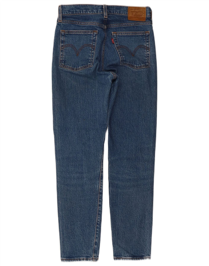 Женские прямые джинсы Levi's на танкетке W25 L27, синий хлопок