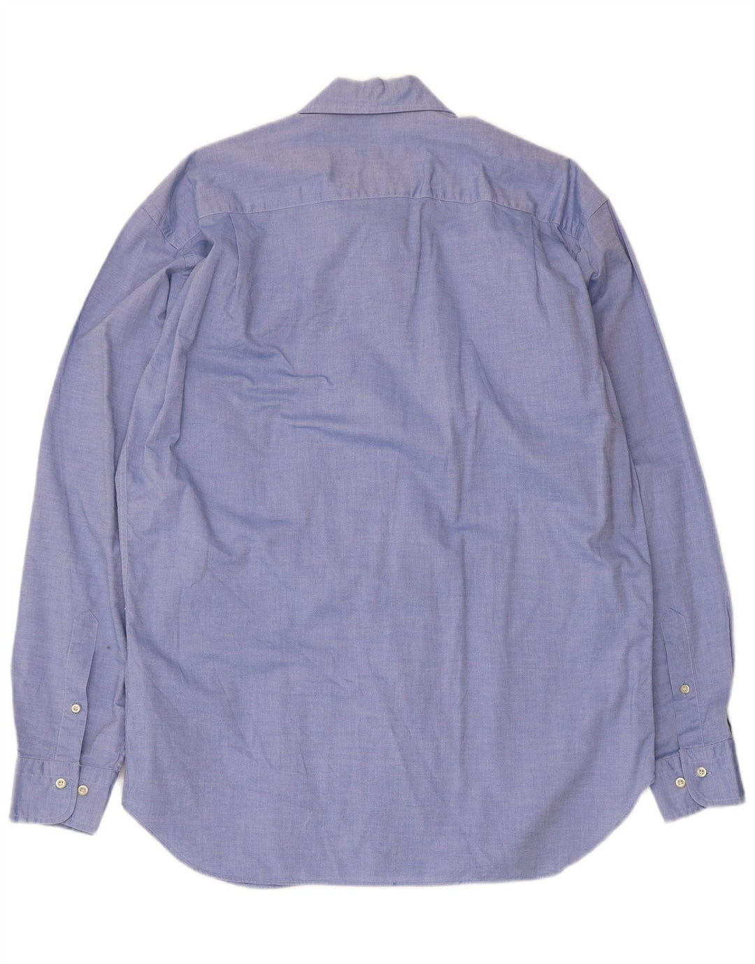 Мужская рубашка Trussardi Jeans, размер 40 15 1/2, средний синий хлопок