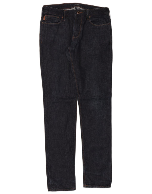 Женские узкие джинсы Armani W31 L34 Темно-синие, хлопок