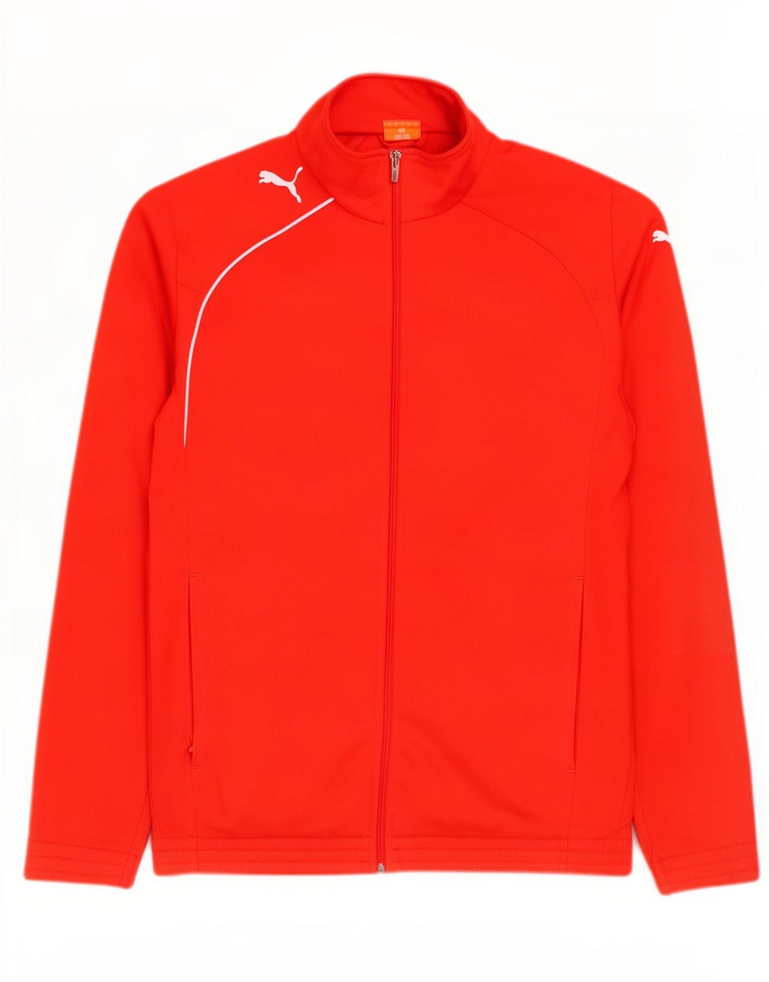 Мужской спортивный костюм Puma, маленькая оранжевая куртка из полиэстера