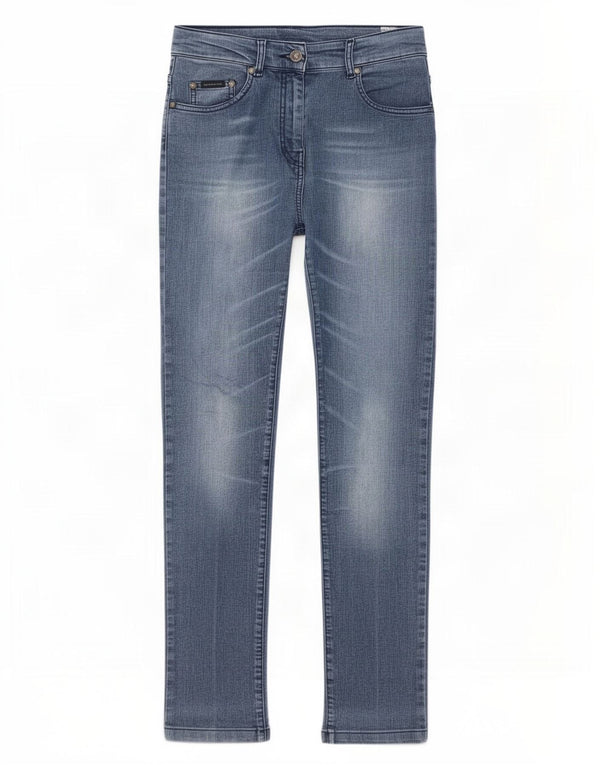 Женские джинсы скинни Calvin Klein W28 L29, синий хлопок