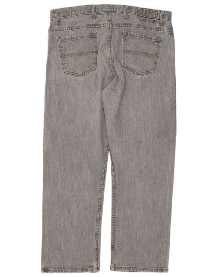 Мужские прямые джинсы Marks & Spencer Blue Harbour W38 L29, серый хлопок