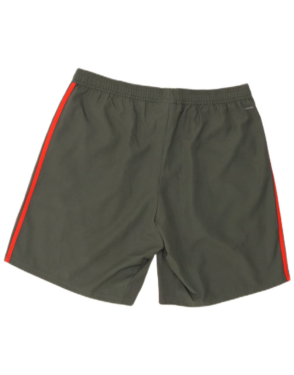 Adidas Mens FC Bayern Munchen Спортивные шорты XL Зеленый полиэстер