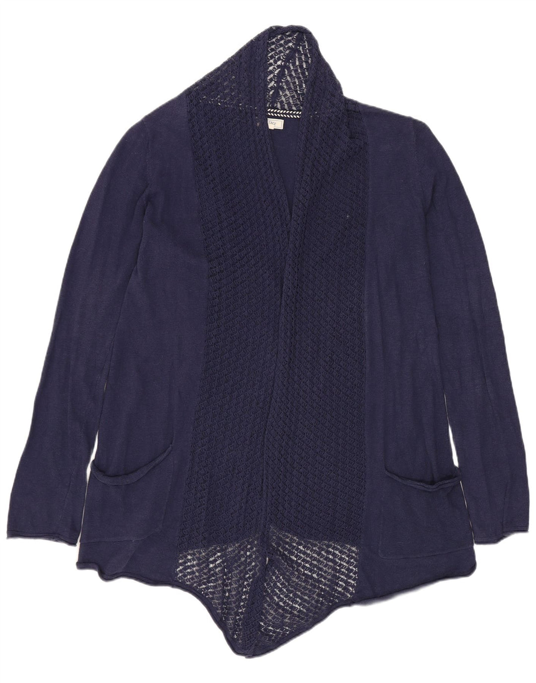 Женский открытый кардиган FAT FACE, размер UK 10, маленький, темно-синий, хлопок