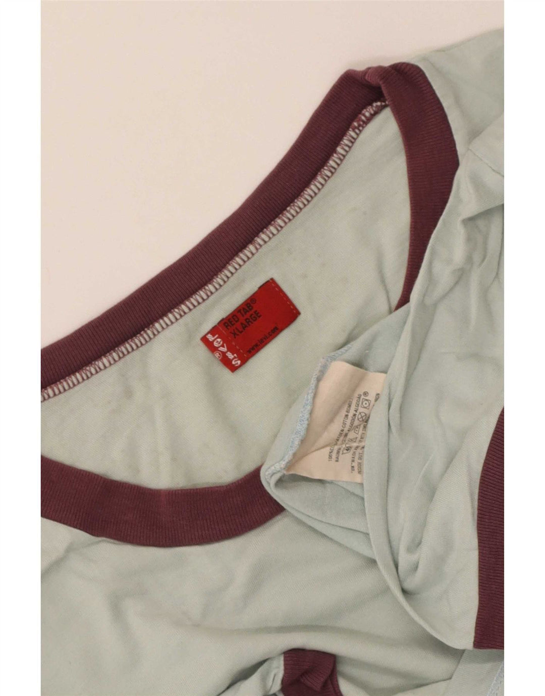 Мужская футболка с рисунком Levi's Top XL, синяя, хлопок