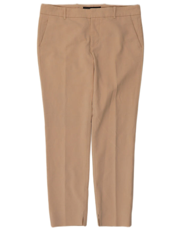 Женские узкие брюки чинос Zara EU 28 Medium W28 L27 Бежевый хлопок