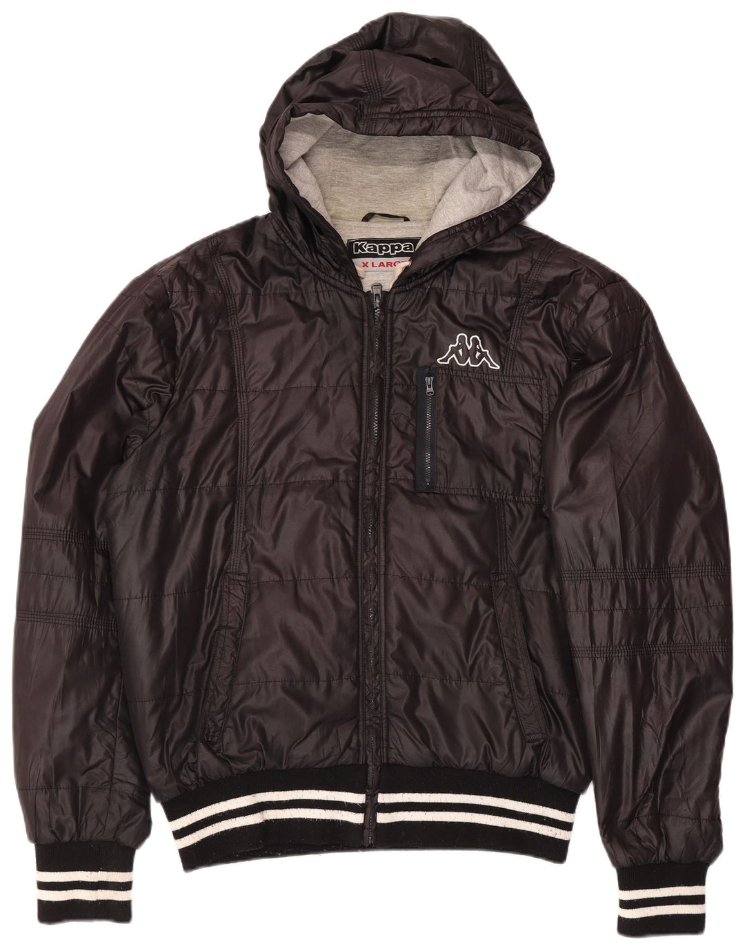 Мужская утепленная куртка Kappa UK 42 XL, черный полиэстер