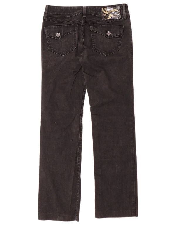 Женские прямые джинсы Diesel Totta W25 L27, черный хлопок