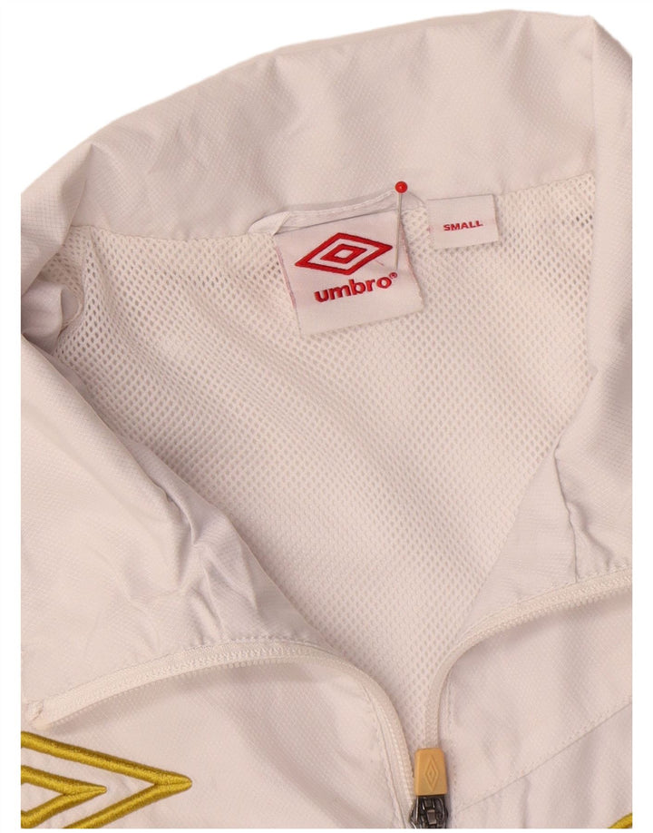 Umbro Мужской спортивный костюм с графическим рисунком, верхняя куртка, маленький белый полиэстер с цветными блоками