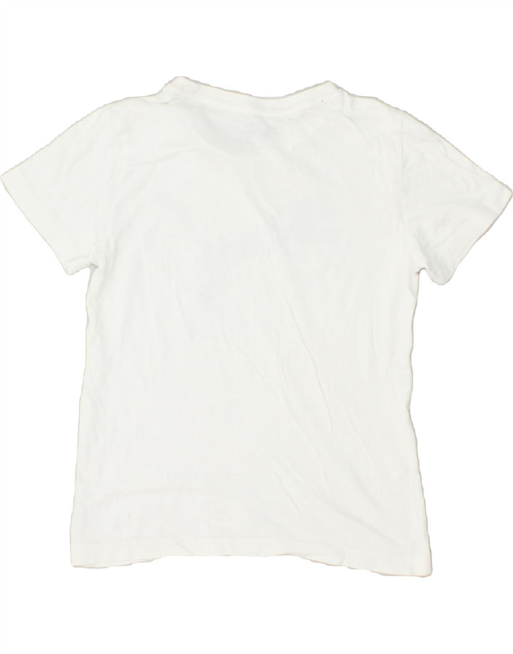 PUMA Boys Graphic T-Shirt Top 9-10 Years White Cotton | Vintage Puma | Thrift | Second-Hand Puma | Used Clothing | Messina Hembry 