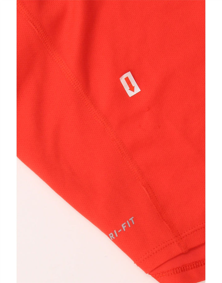 Мужская футболка Nike Dri Fit, большая красная