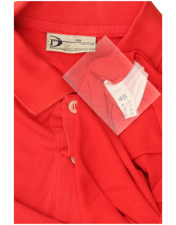 Мужская рубашка-поло Sergio Tacchini IT 48 Medium Red