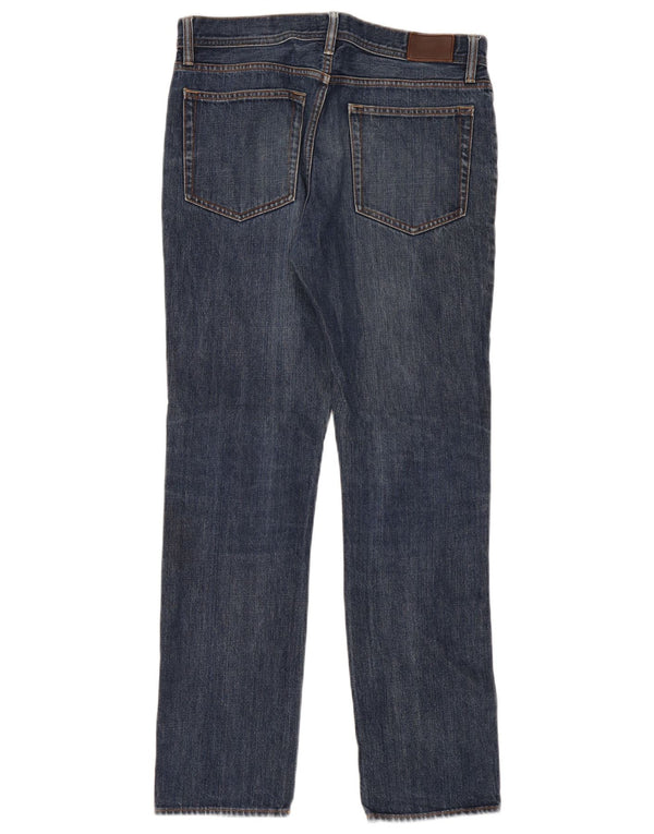 Мужские прямые джинсы J. Crew W31 L32, синий хлопок