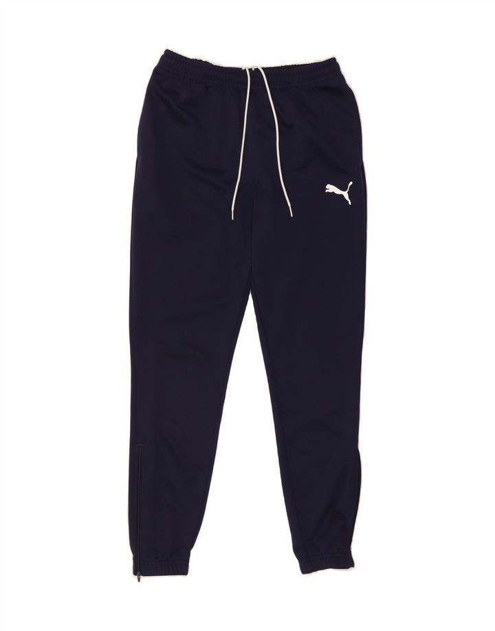 PUMA Mens Tracksuit Trousers Joggers Medium Navy Blue Vintage Puma and Second-Hand Puma from Messina Hembry 