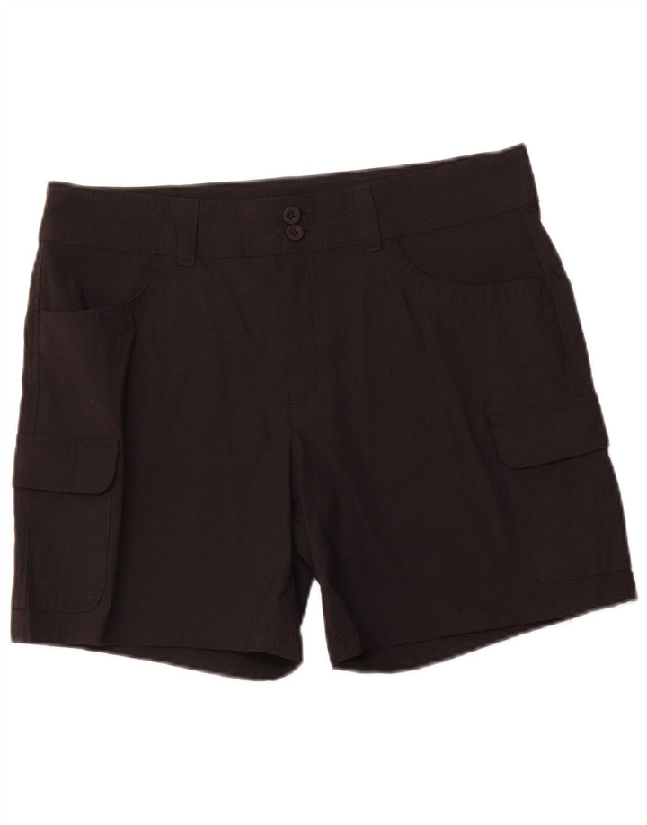 Женские шорты карго EDDIE BAUER US 12, большие W34, черные