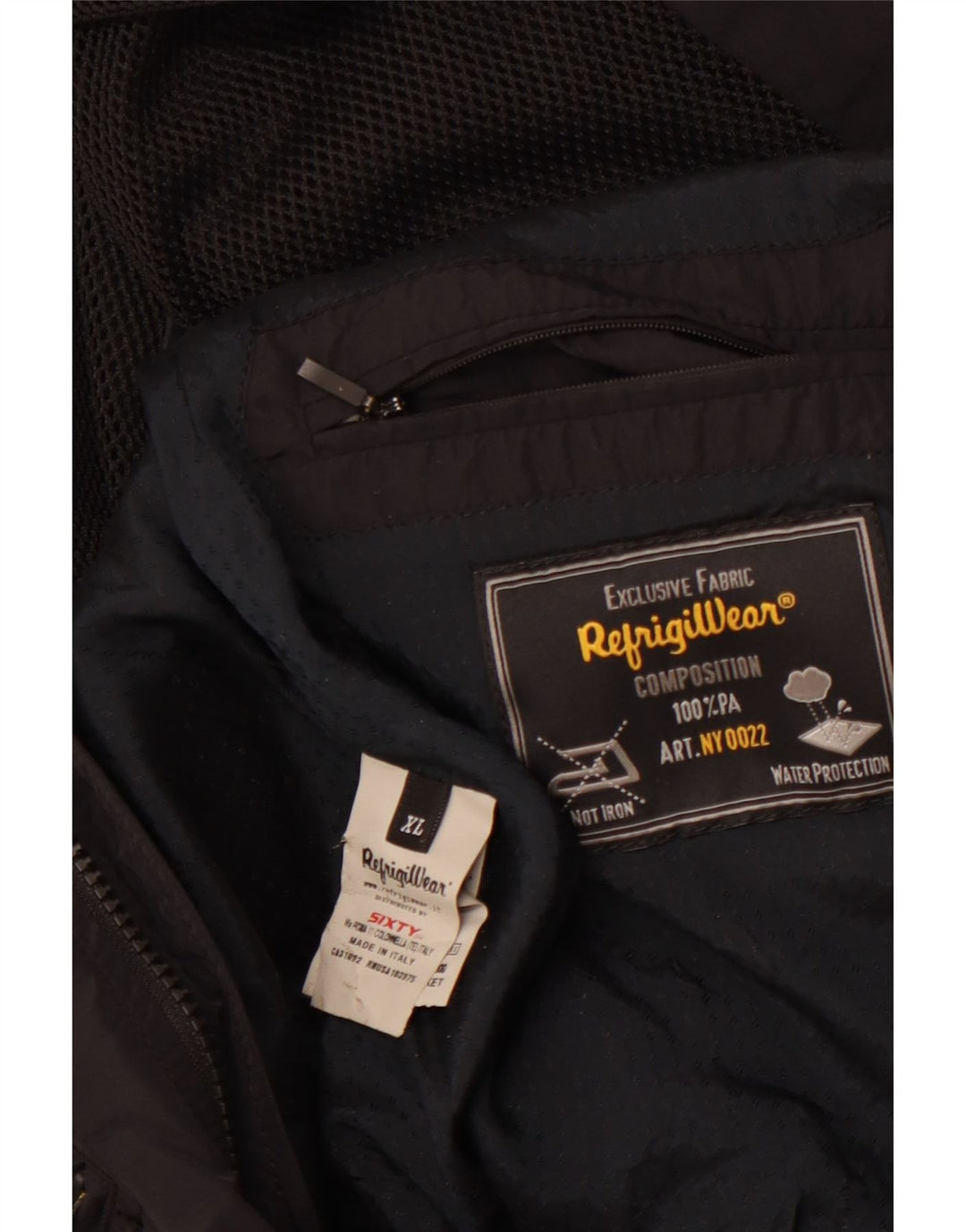 Женский бомбер Refrigiwear UK 18 XL, черный полиамид