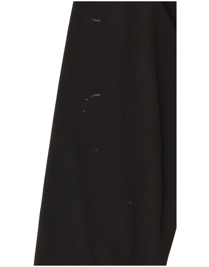 Женский спортивный костюм FILA, верхняя куртка UK 16, большой черный полиэстер с цветными блоками