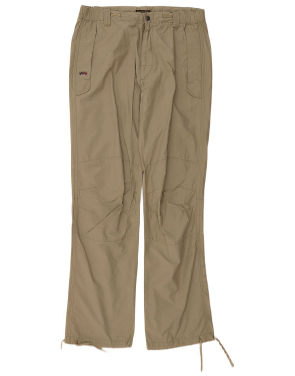 Napapijri Мужские брюки-карго IT 48 Medium W34 L34 Хаки Полиамид