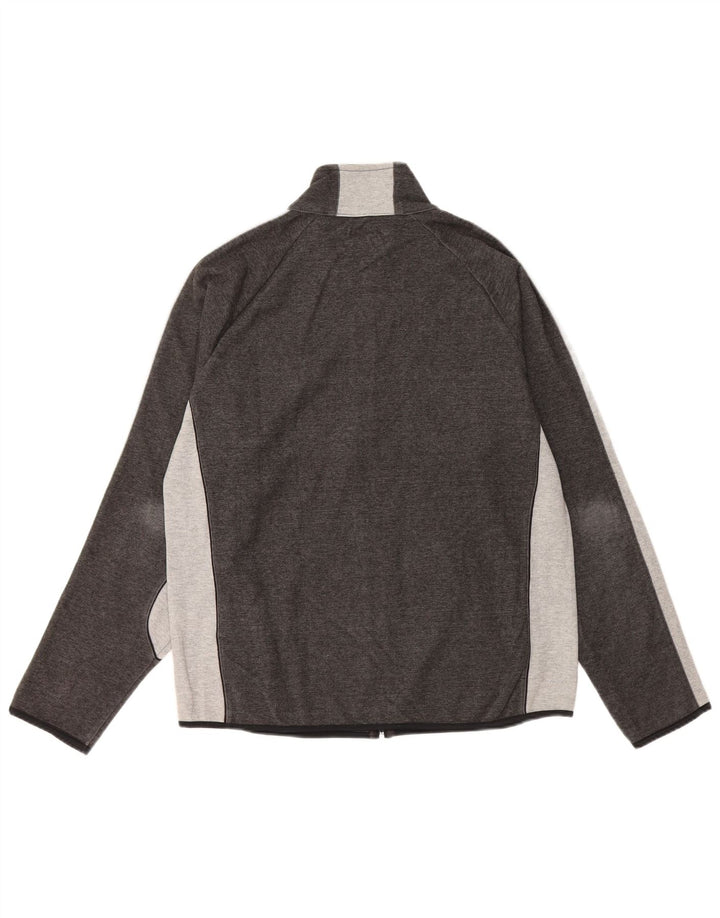 Мужская спортивная куртка CHAMPION, большая серая хлопковая куртка