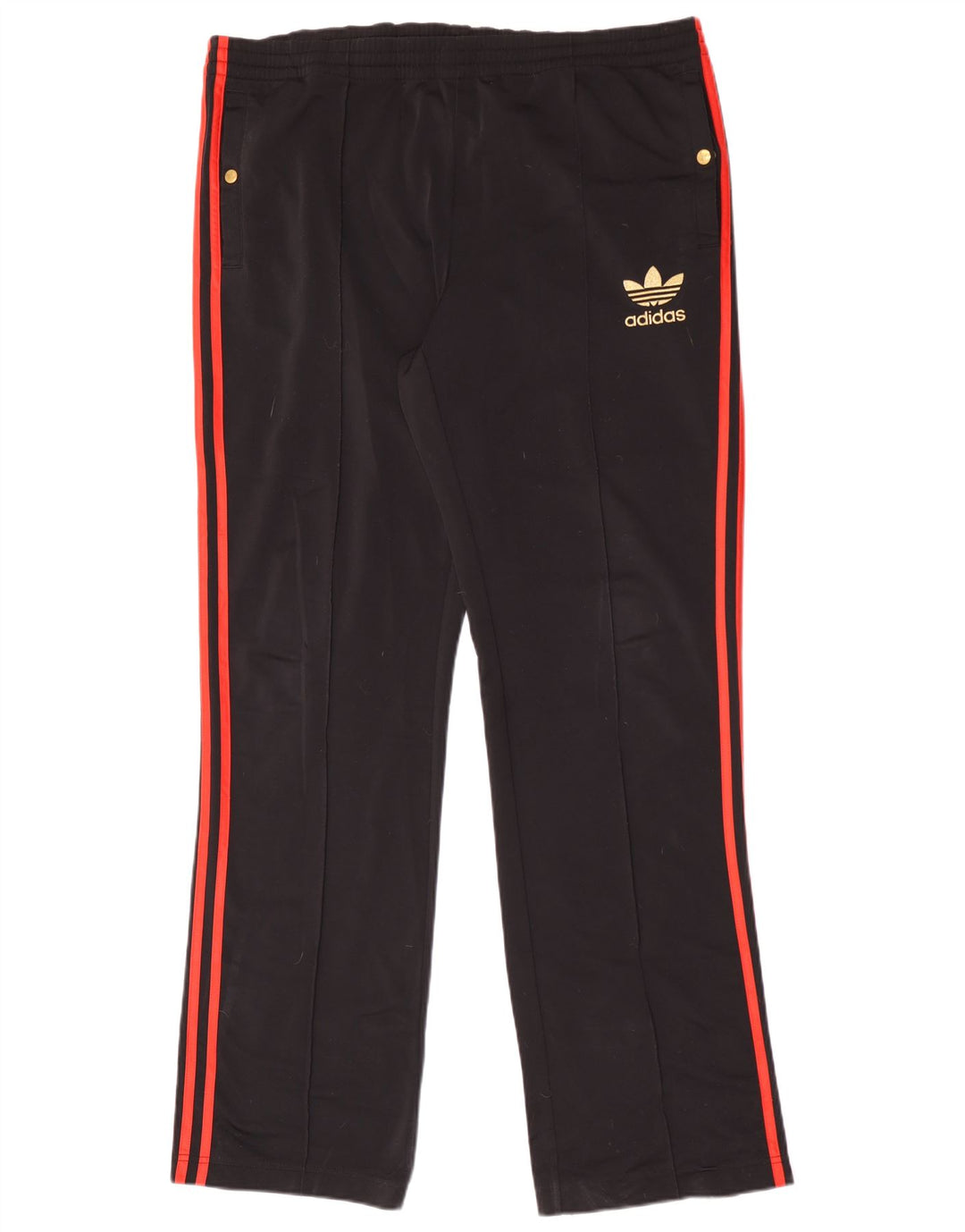 Мужские спортивные брюки Adidas XL черные из полиэстера