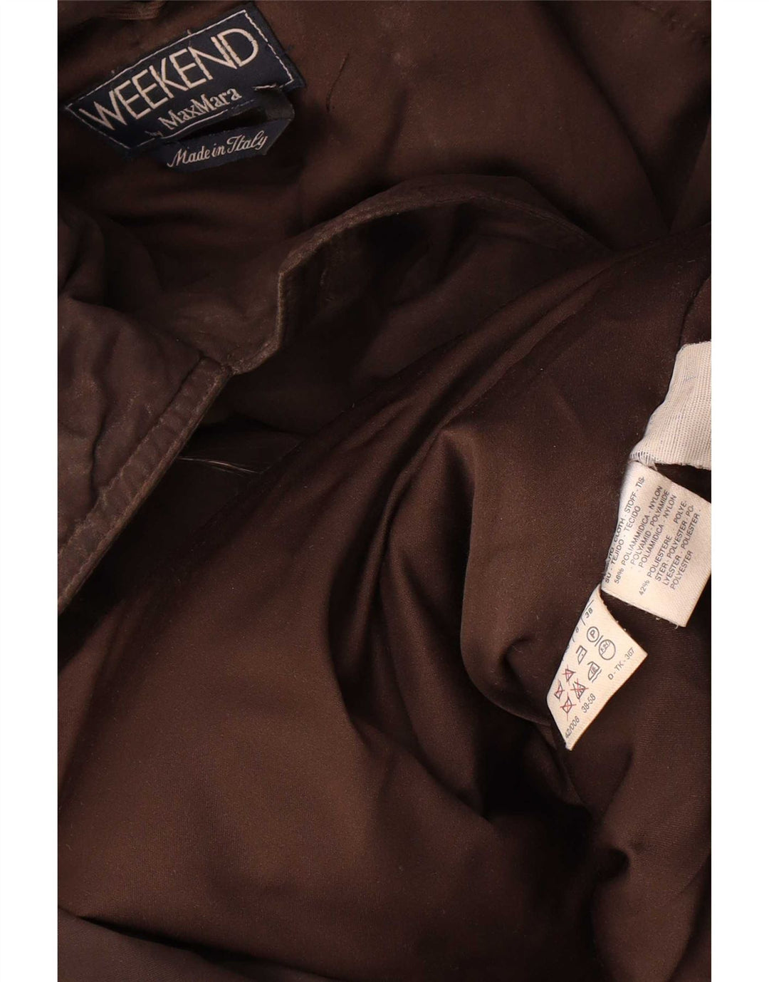 Женская парка оверсайз с капюшоном Max Mara UK 8, маленькая коричневая
