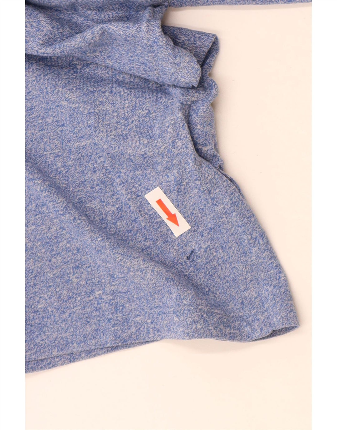 Мужская футболка Superdry Top из хлопка среднего синего цвета с крапинками