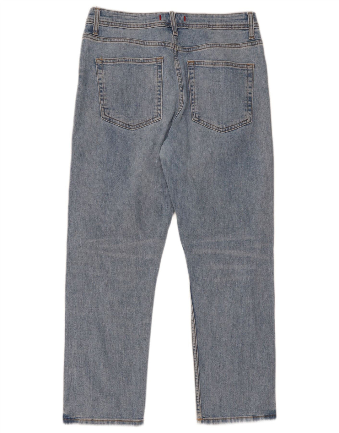 Женские прямые джинсы ZARA EU 38, маленькие W28 L26, синие