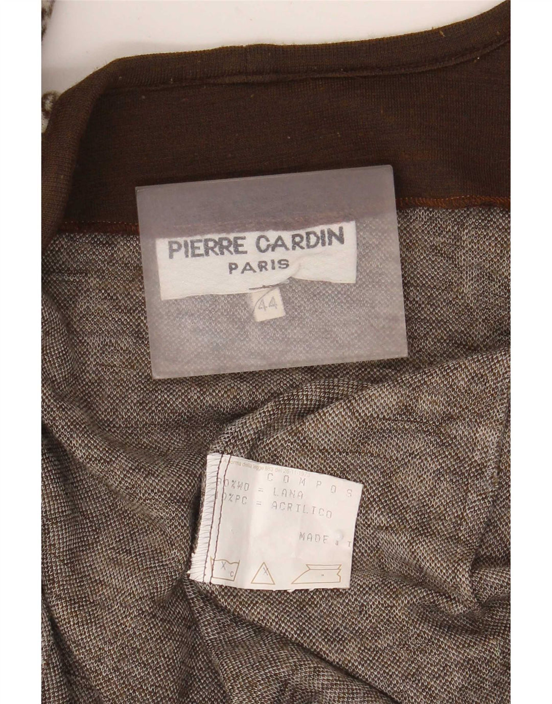 Женский жилет Pierre Cardin IT 44, средний коричневый, шерсть с животным принтом