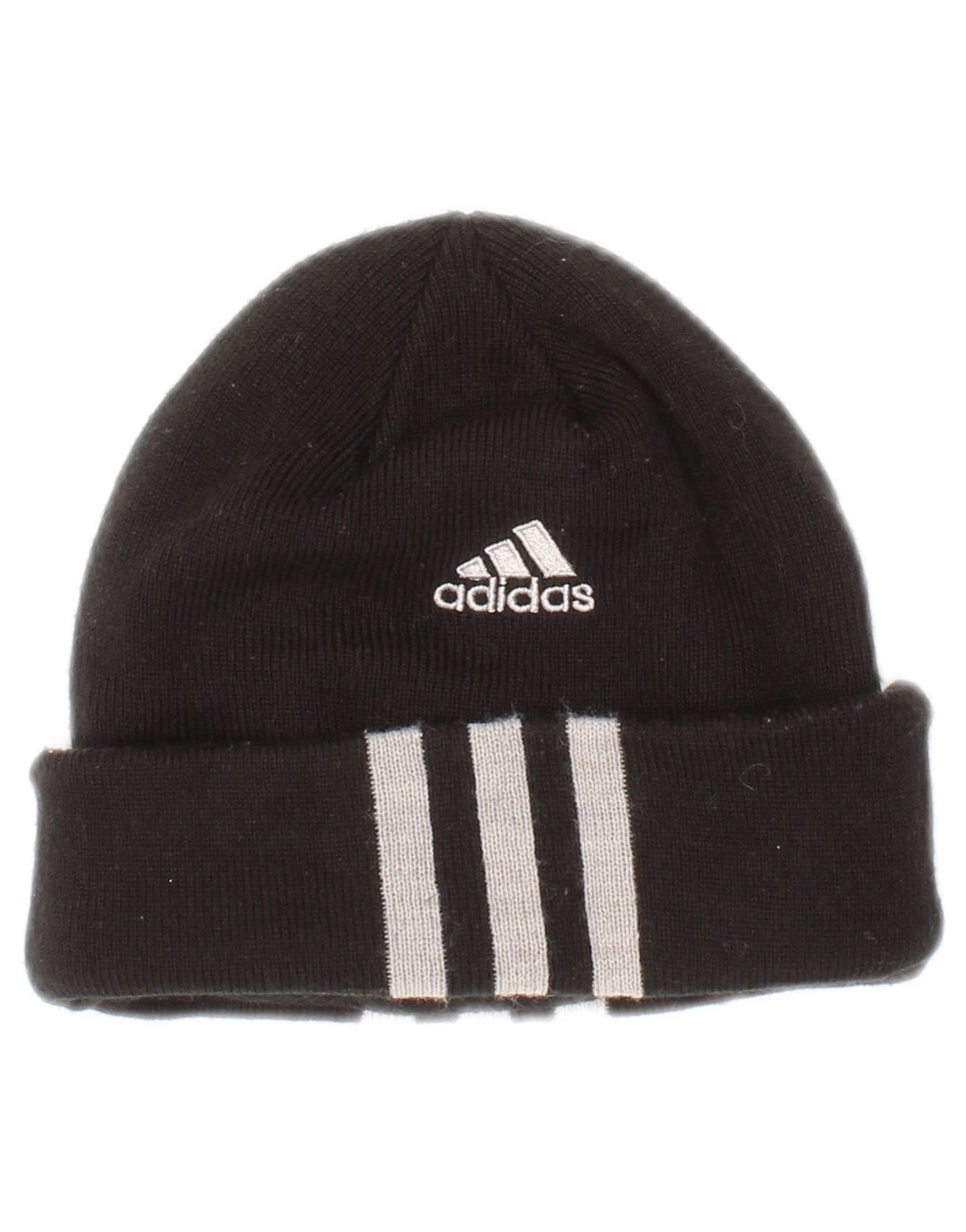 Шапка-бини Adidas для мальчиков, один размер, полиэстер в черную полоску
