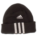 Шапка-бини Adidas для мальчиков, один размер, полиэстер в черную полоску
