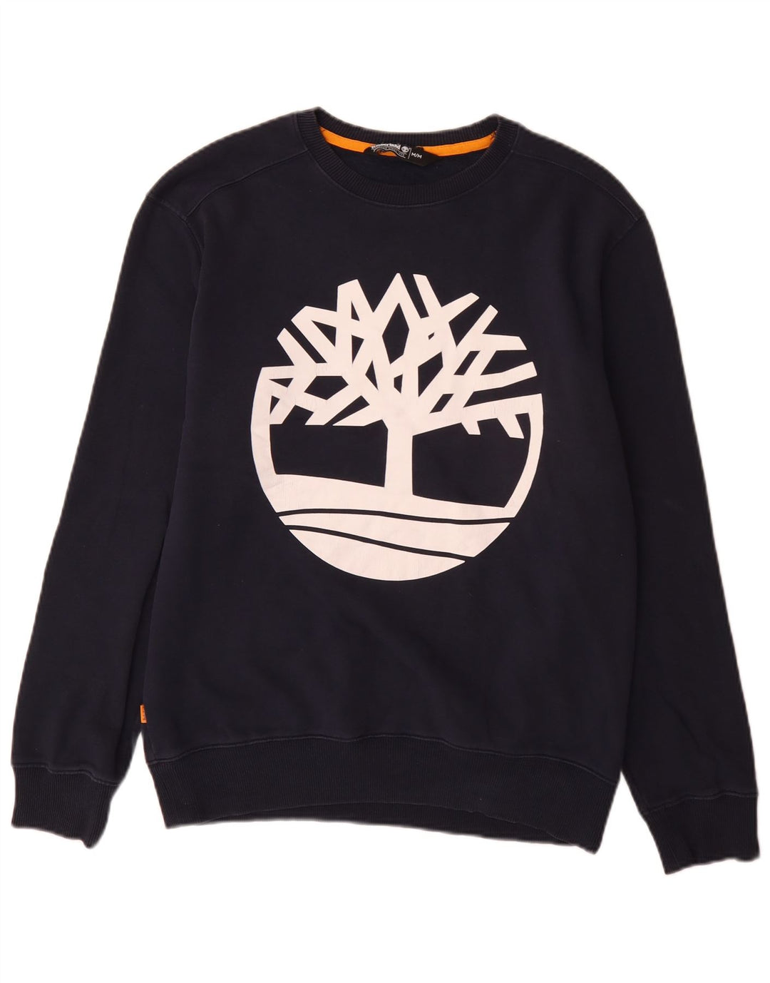 Мужской свитшот Timberland Regular Fit с рисунком, средний, темно-синий