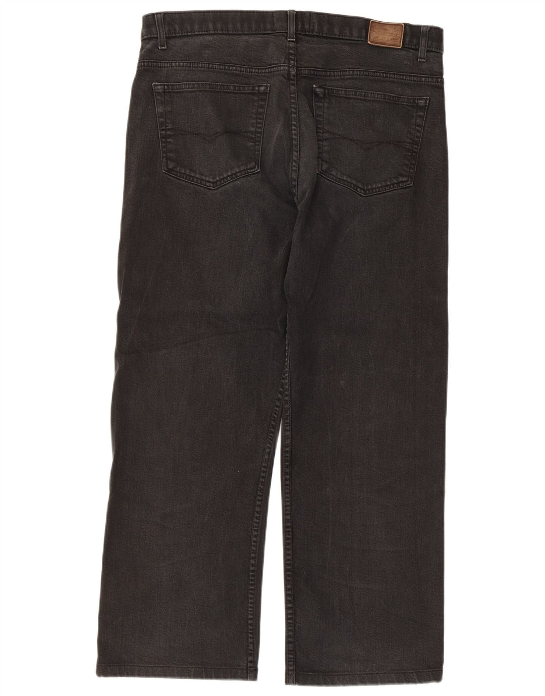 Мужские прямые джинсы Marks & Spencer W36 L27, черный хлопок